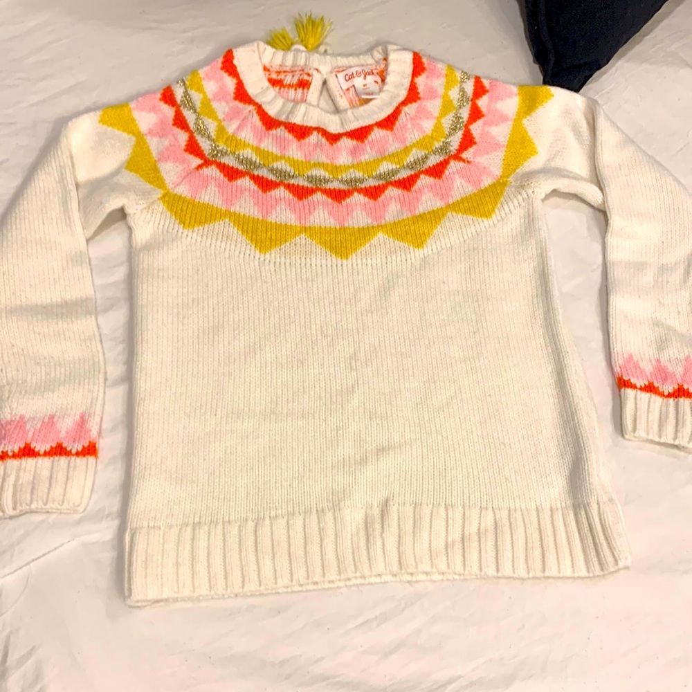 CAT&JACK girls sweater. Size. 5T